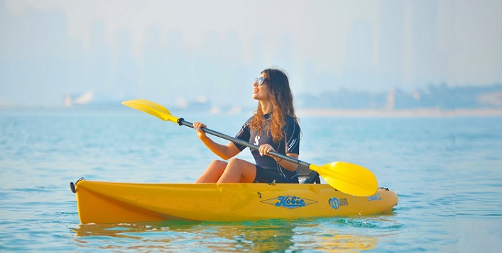 Single or Double Kayak in Dubai
